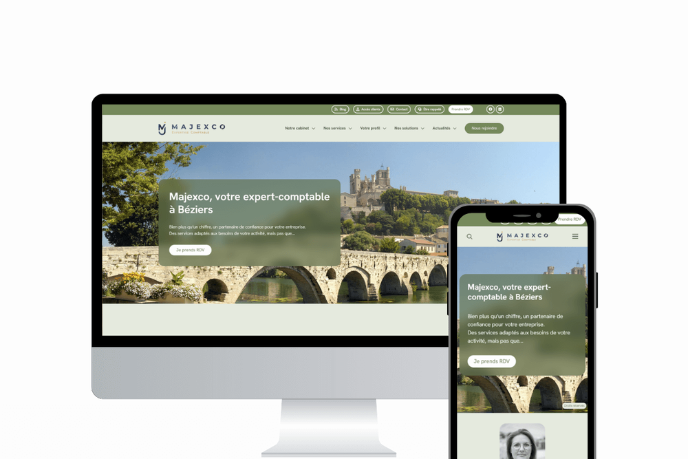 Nouveau site internet majexco